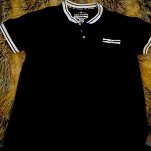 Black casual dress T